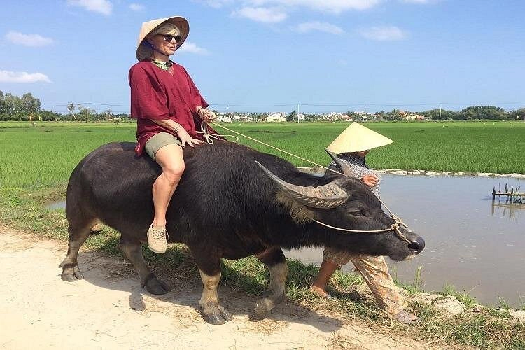 Buffalo Riding Adventure and Basket Boat Tour - small group
